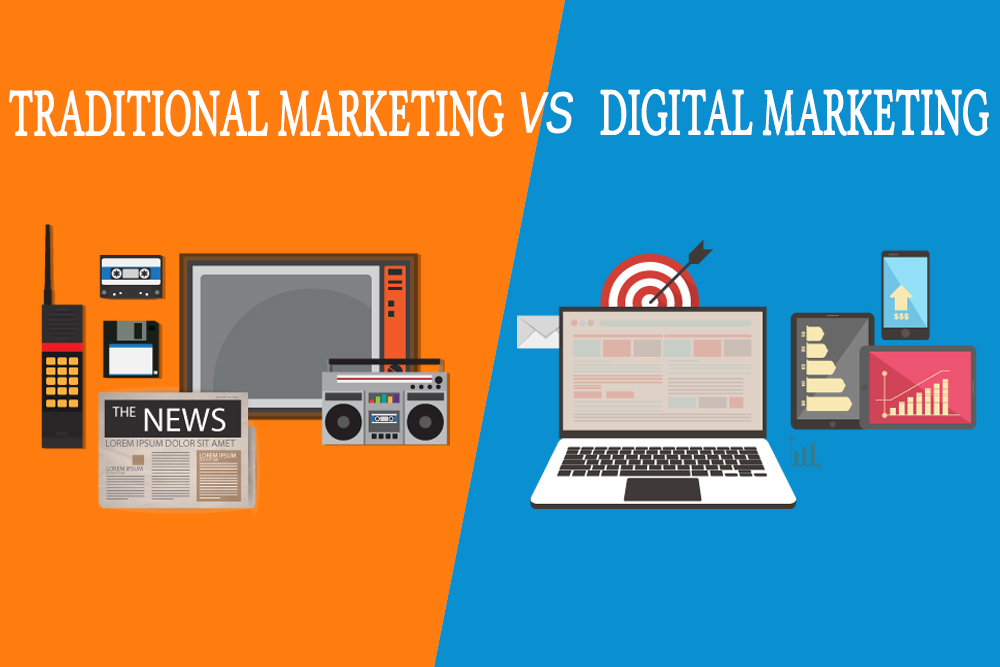 Traditional Marketing vs. Digital Marketing
